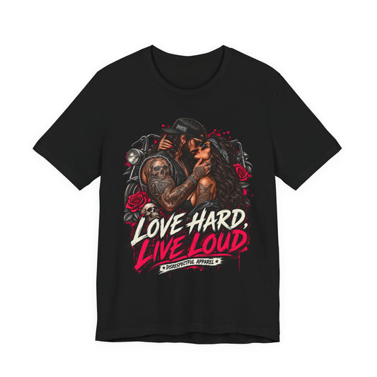 Love Hard Live Loud Graphic Tee