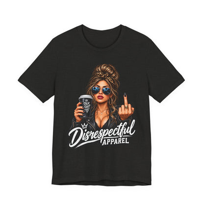 Coffee & Contempt — Black Graphic Tee