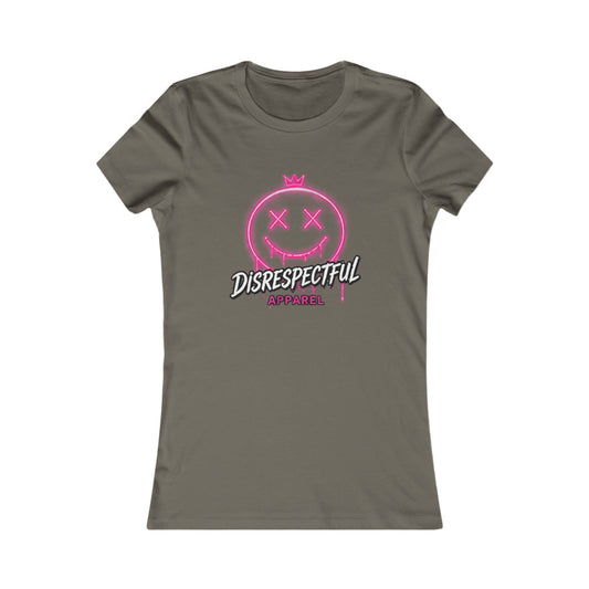 Pink Graffiti Smile — Women's Favorite Graphic Tee