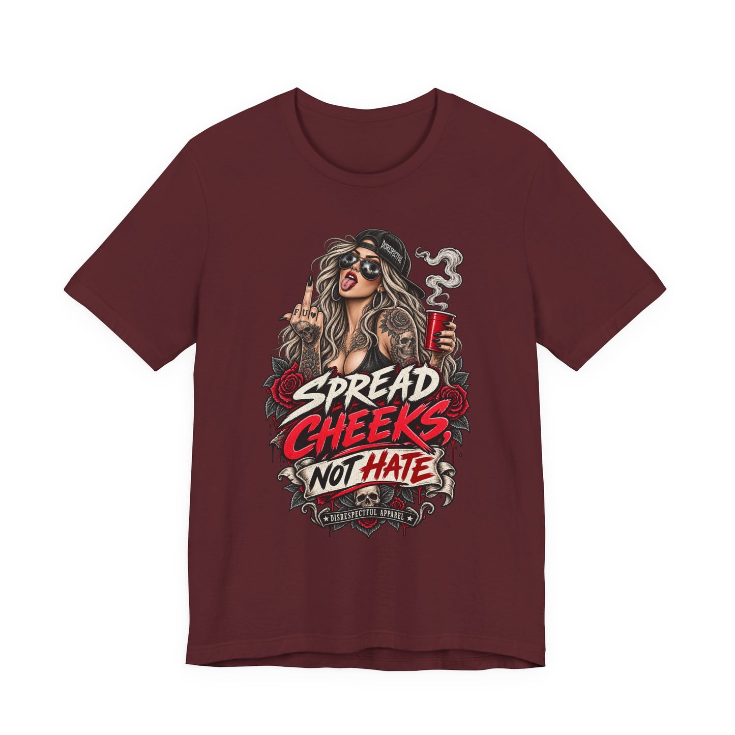 Spread Cheeks Not Hate Tee