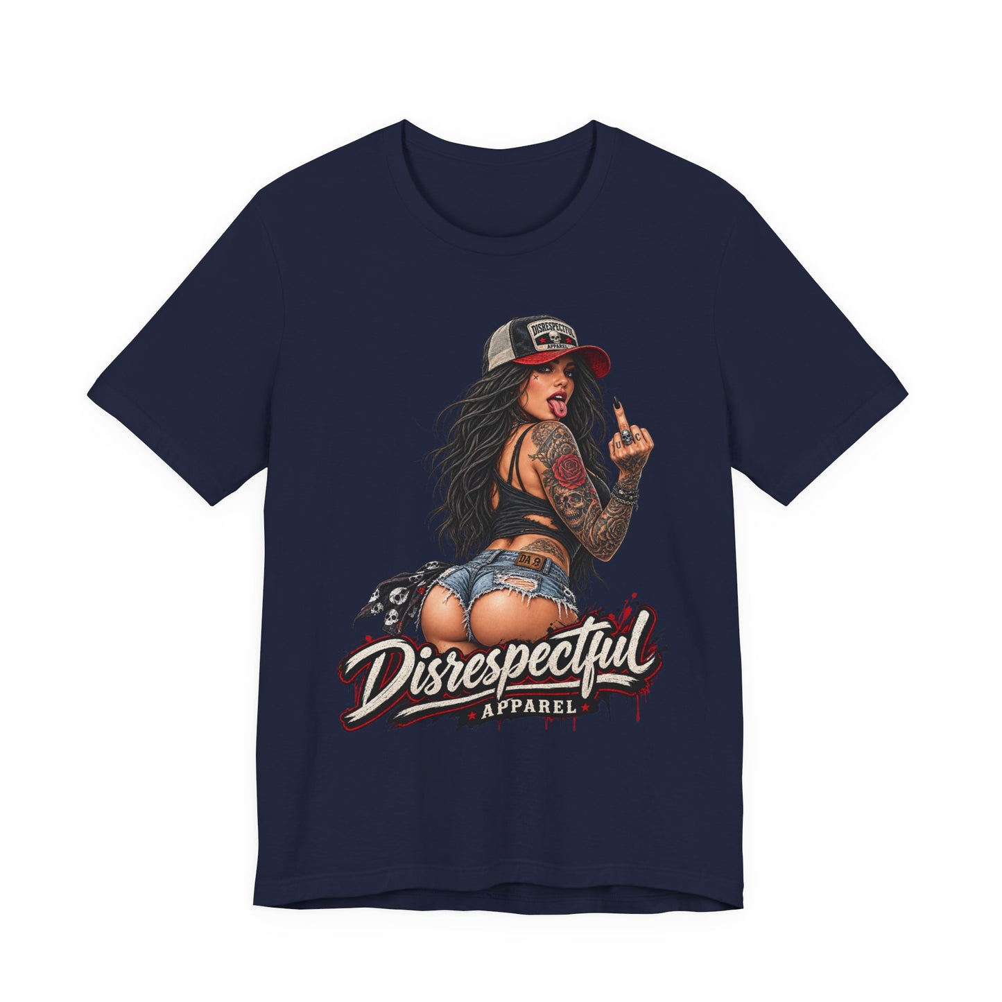 Fuck Polite — Tattooed Pinup Graphic Tee