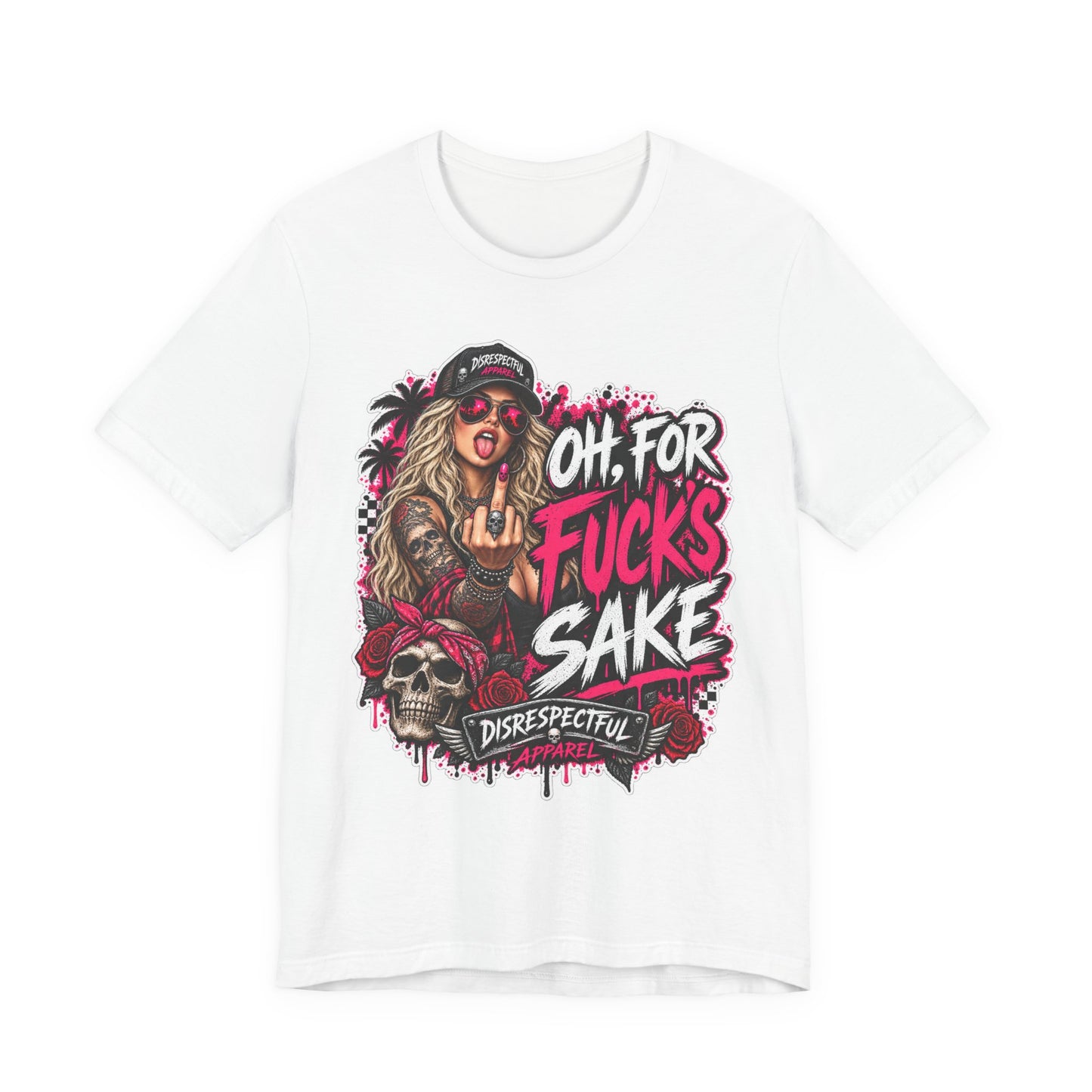 Oh, For Fuck’s Sake — Punk Skull Graphic Tee