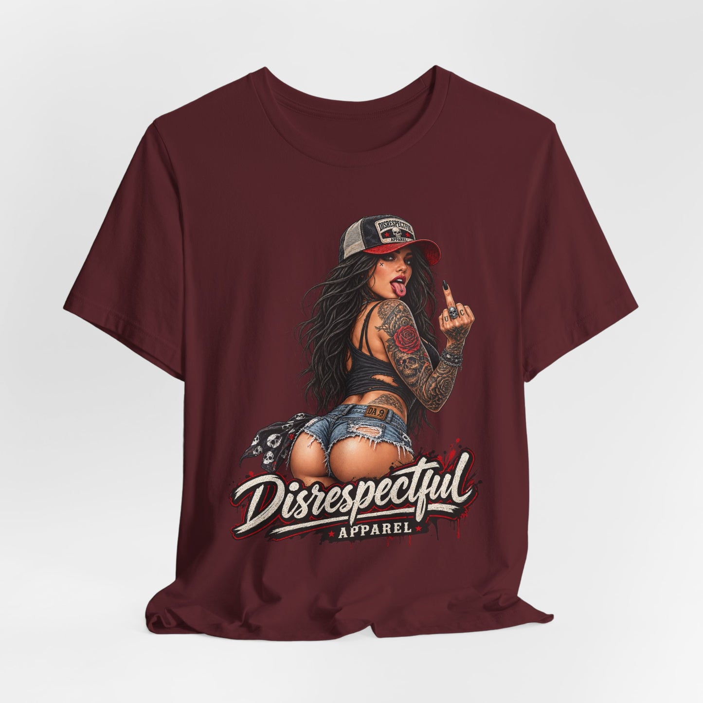 Fuck Polite — Tattooed Pinup Graphic Tee