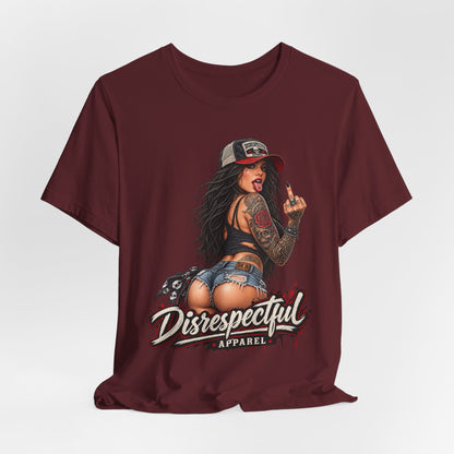 Fuck Polite — Tattooed Pinup Graphic Tee