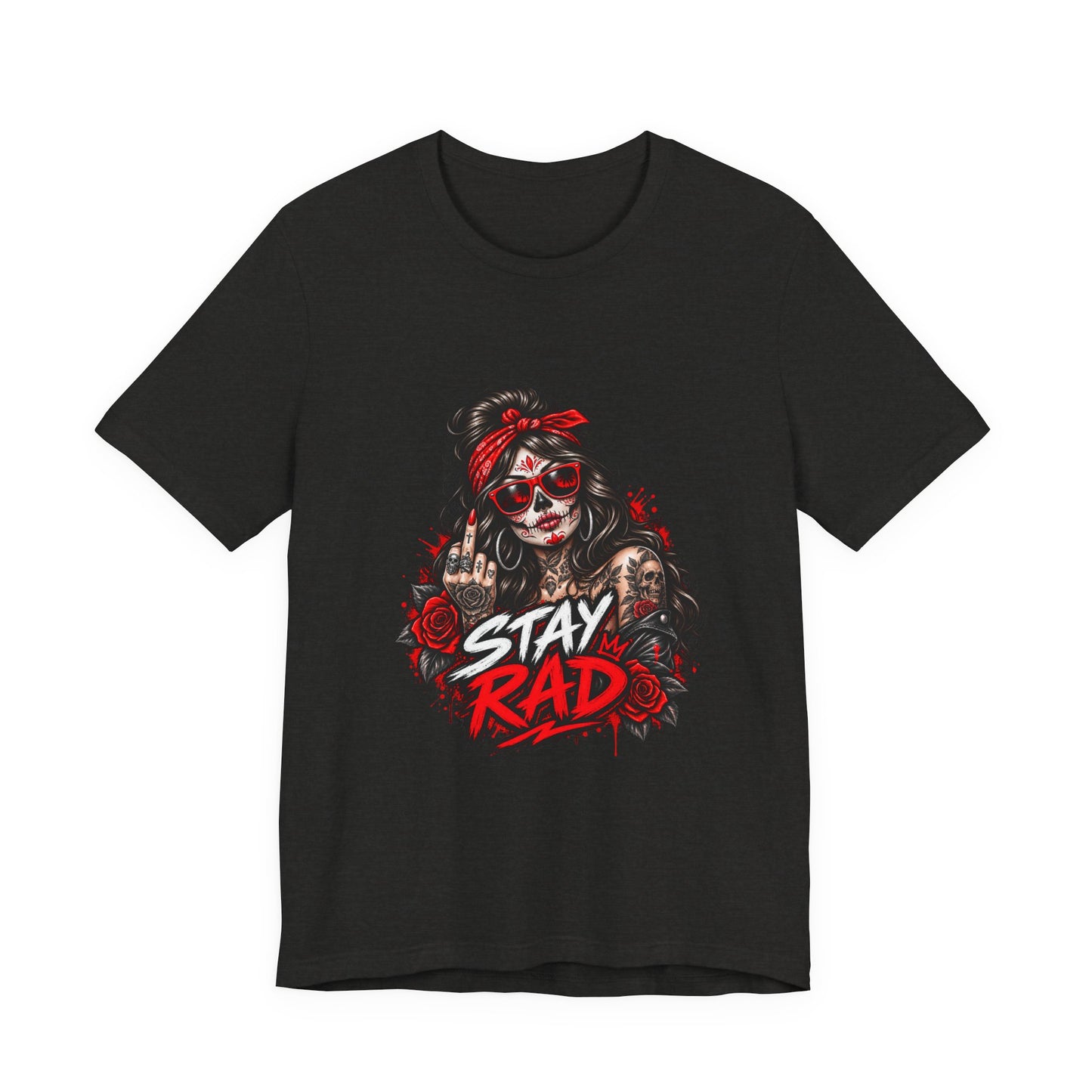 Stay Rad Skull Girl T-Shirt