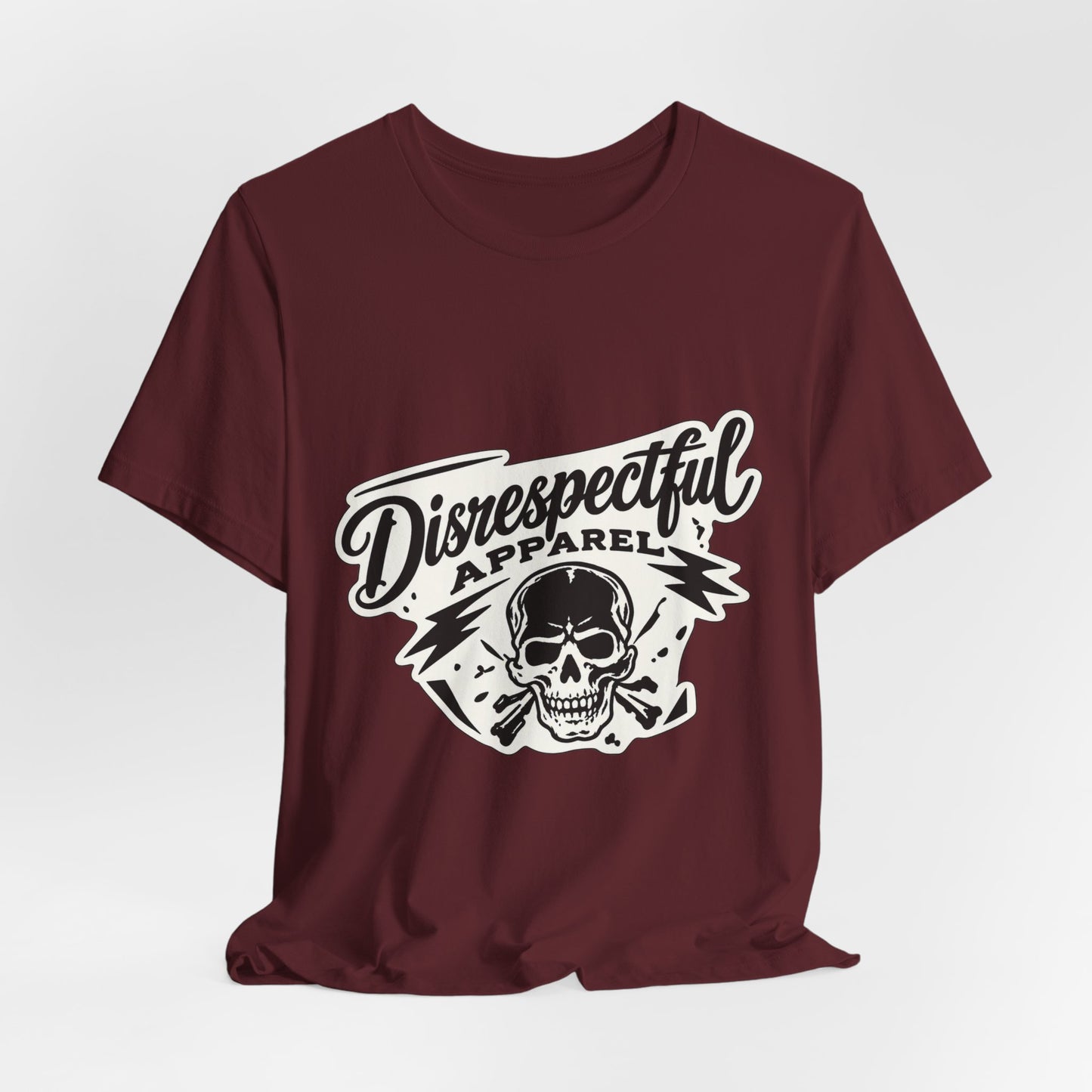 DA Skull Logo — Disrespectful Apparel Graphic Tee