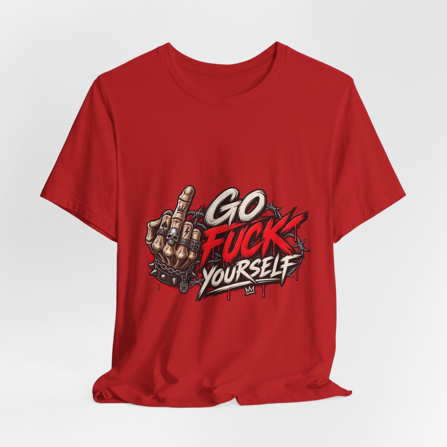 Go Fuck Yourself — Middle Finger Street Art Tee