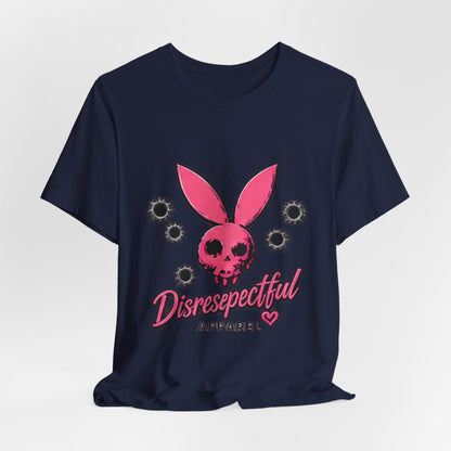 Skull Bunny Tee — Pink Graphic Tee