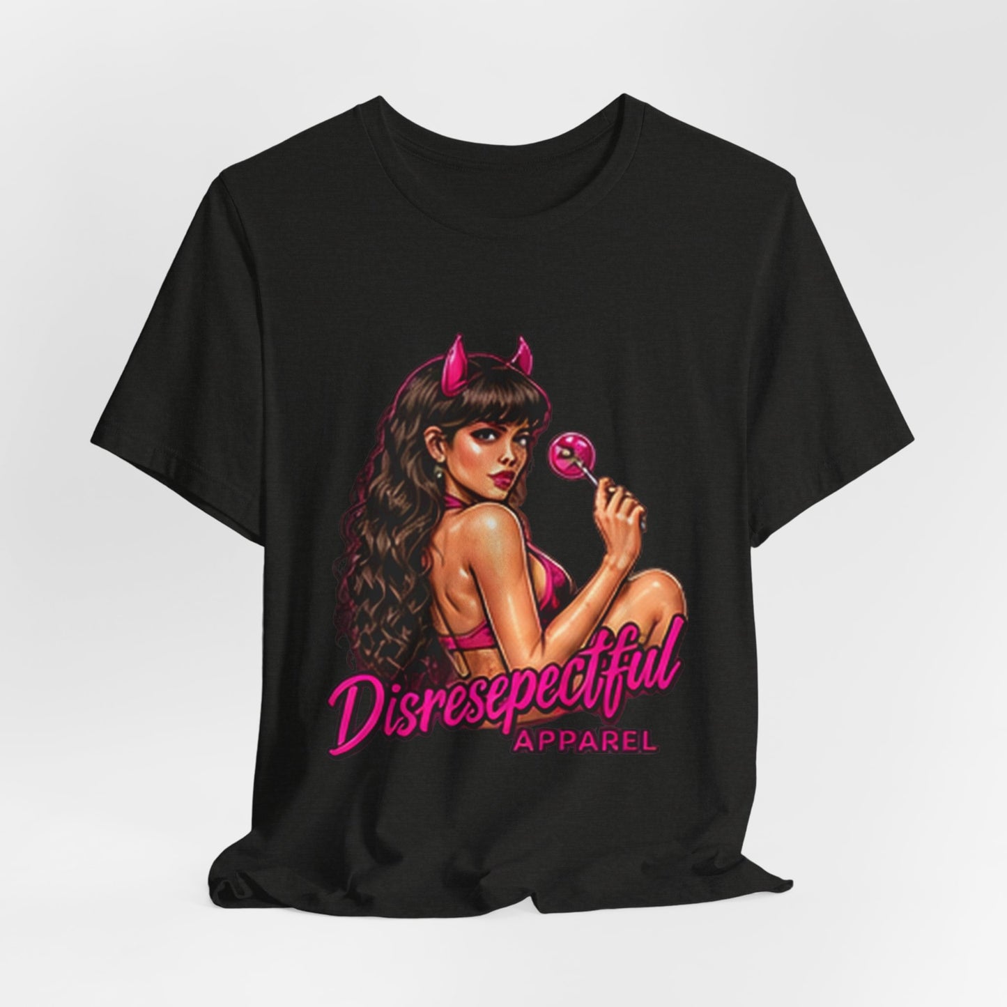 Devil Girl Lollipop — Pin-Up Graphic Tee