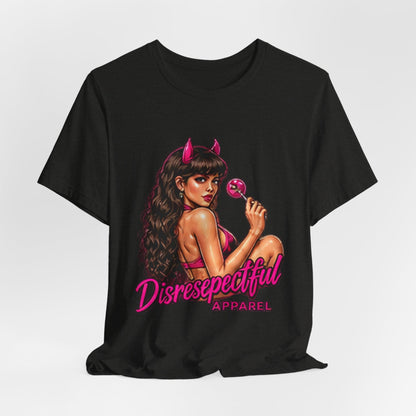 Devil Girl Lollipop — Pin-Up Graphic Tee