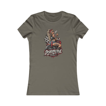 Disrespectful Apparel Biker Girl — Women's Favorite Graphic Tee