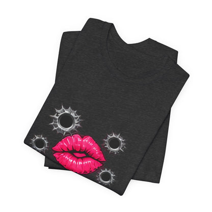Kiss & Bullet Hole Tee