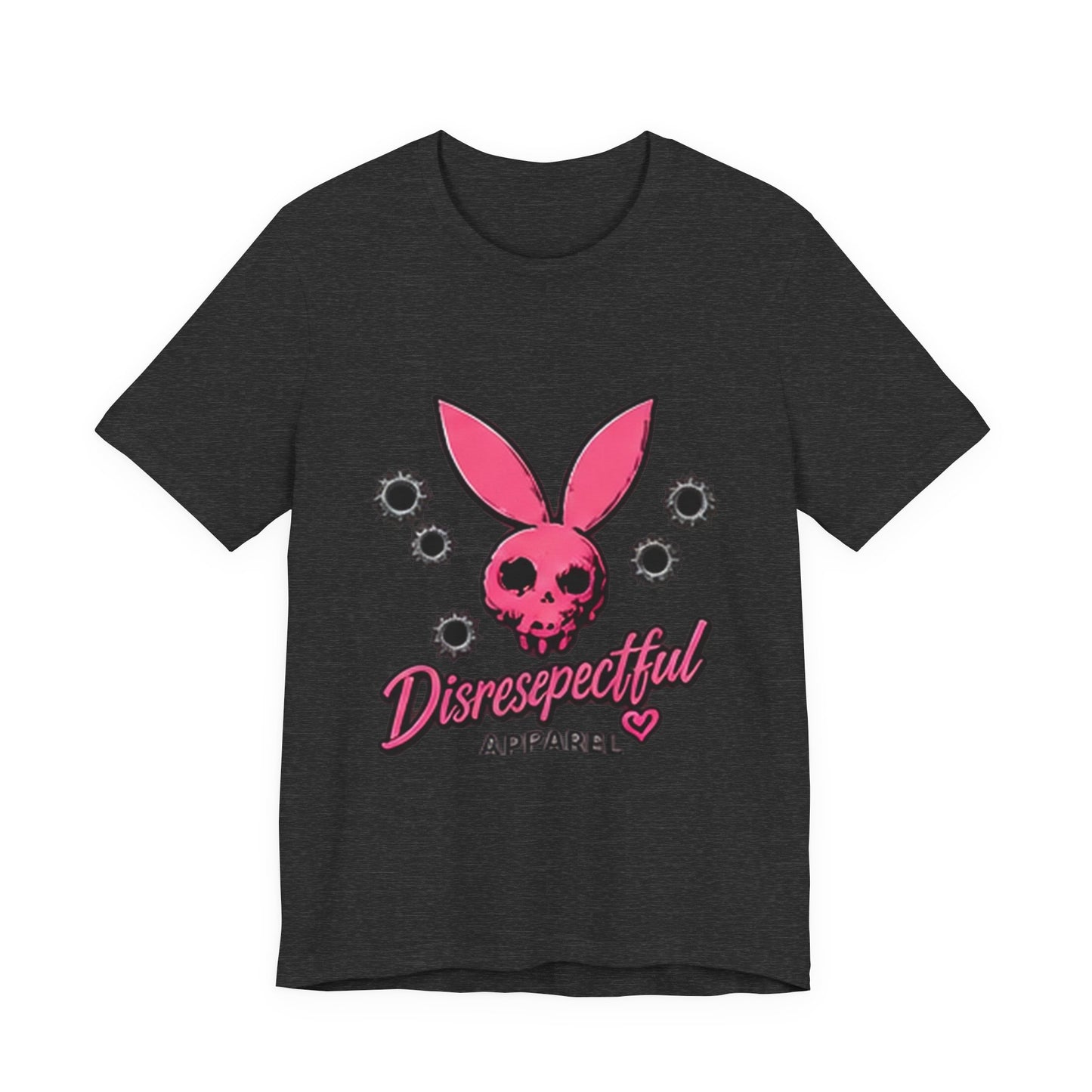 Skull Bunny Tee — Pink Graphic Tee
