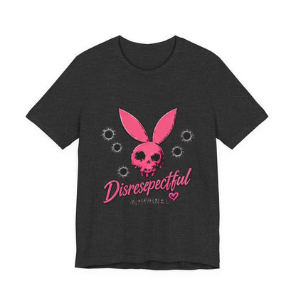 Skull Bunny Tee — Pink Graphic Tee