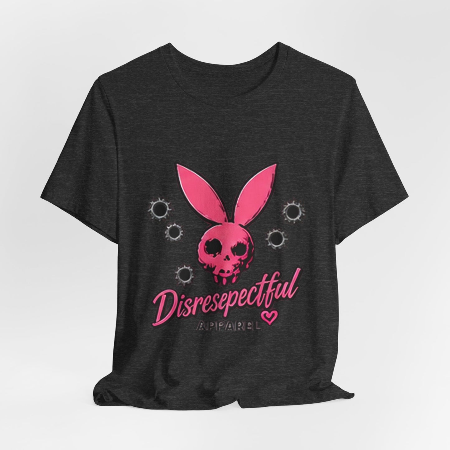Skull Bunny Tee — Pink Graphic Tee