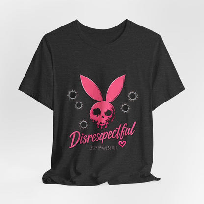 Skull Bunny Tee — Pink Graphic Tee