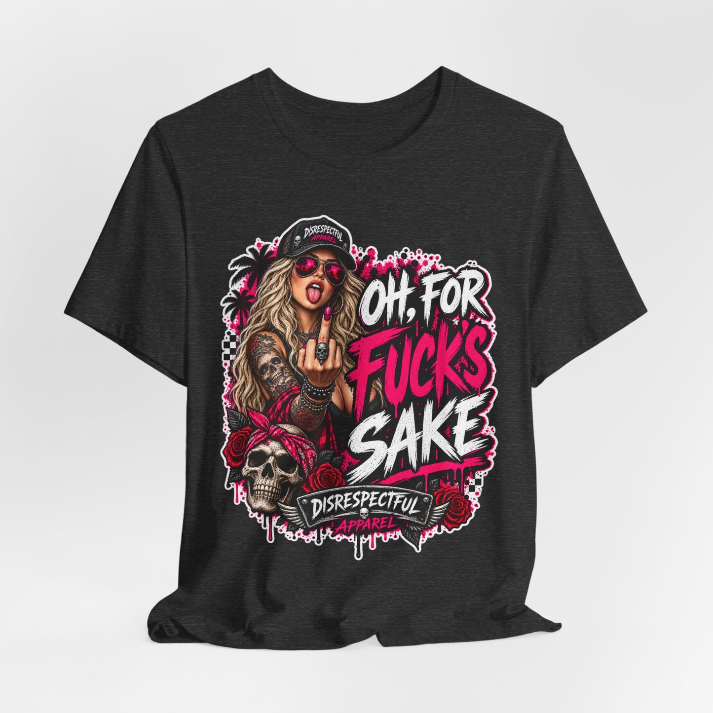 Oh, For Fuck’s Sake — Punk Skull Graphic Tee