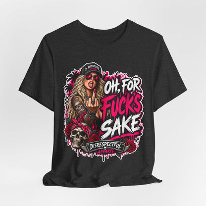 Oh, For Fuck’s Sake — Punk Skull Graphic Tee