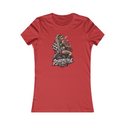 Disrespectful Apparel Biker Girl — Women's Favorite Graphic Tee