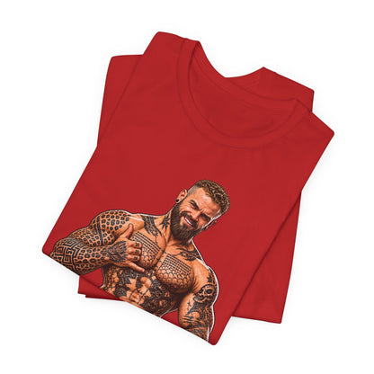 Spread Cheeks Not Hate — Tattooed Biker Graphic Tee
