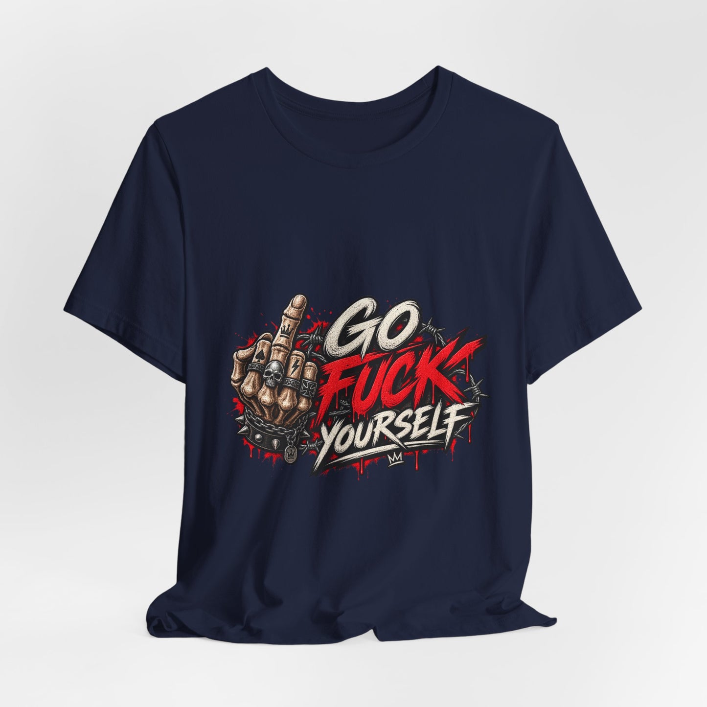 Go Fuck Yourself — Middle Finger Street Art Tee