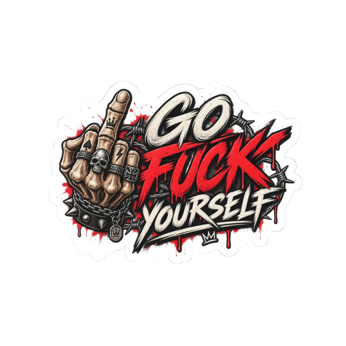 Go Fuck Yourself — Kiss-Cut Sticker