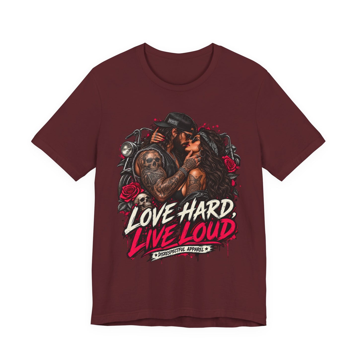 Love Hard Live Loud Graphic Tee