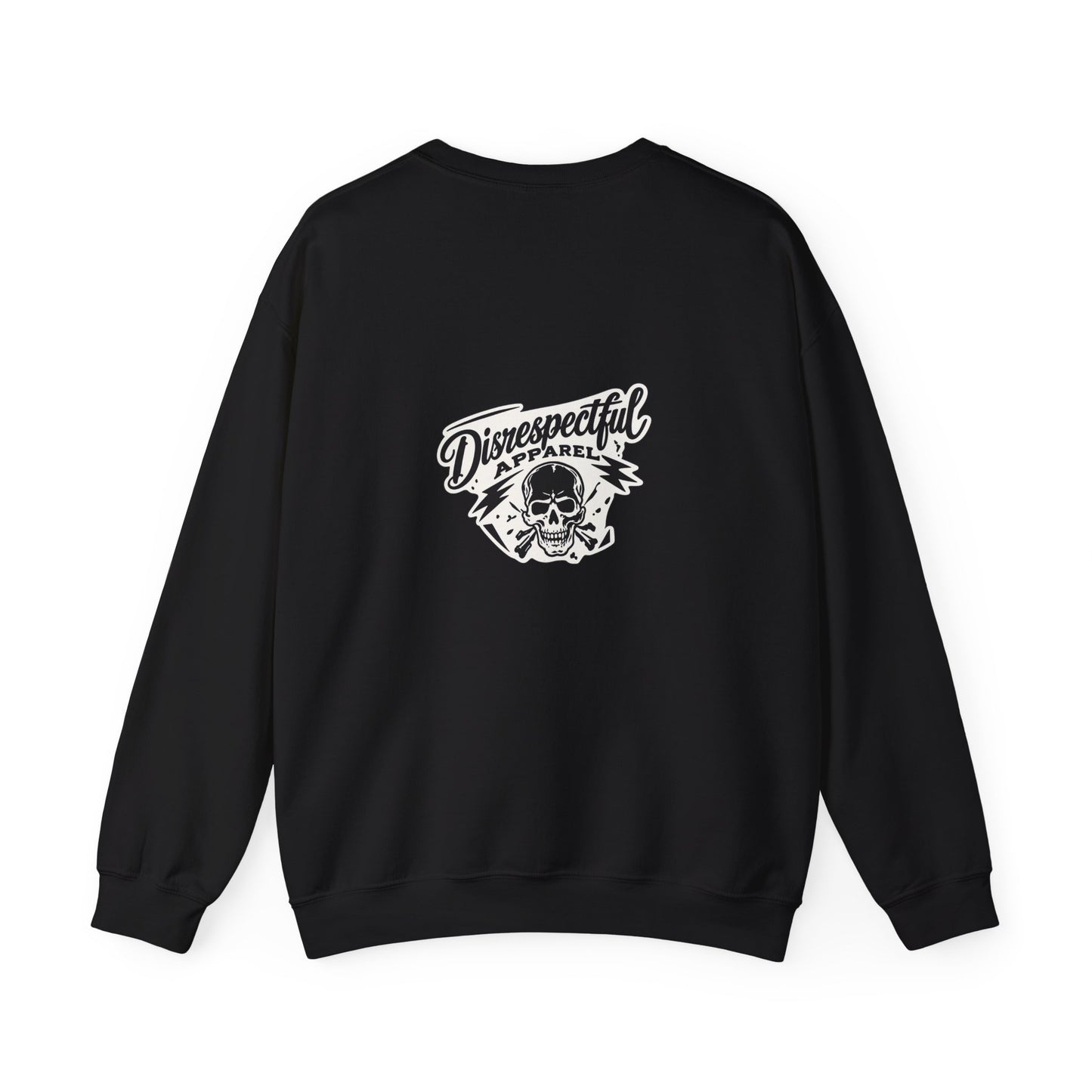 DA Skull Logo — Back-Print Graphic Crewneck