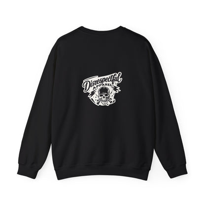 DA Skull Logo — Back-Print Graphic Crewneck