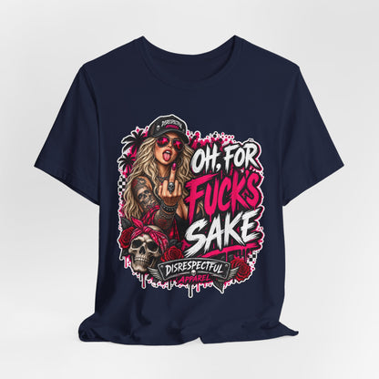 Oh, For Fuck’s Sake — Punk Skull Graphic Tee