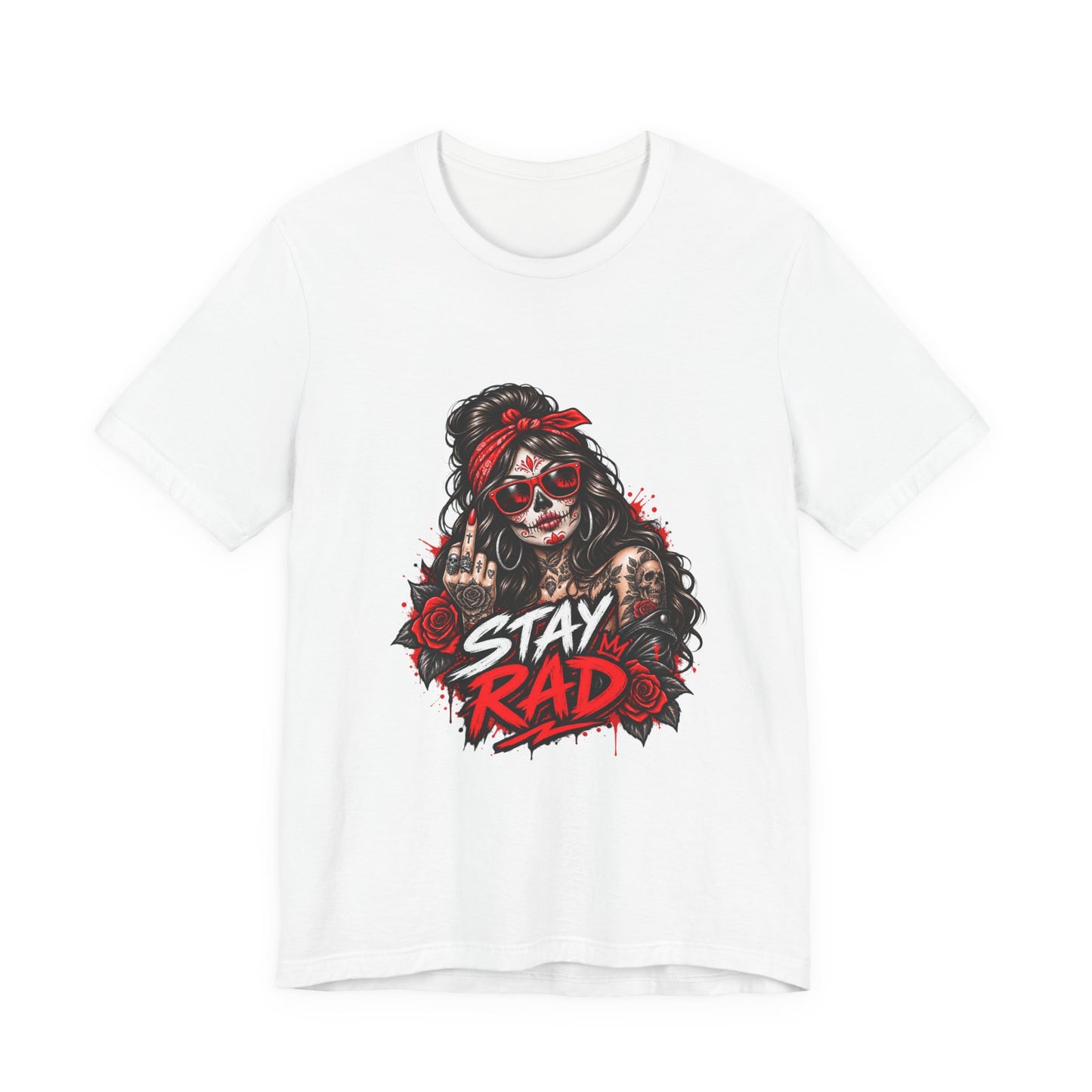 Stay Rad Skull Girl T-Shirt