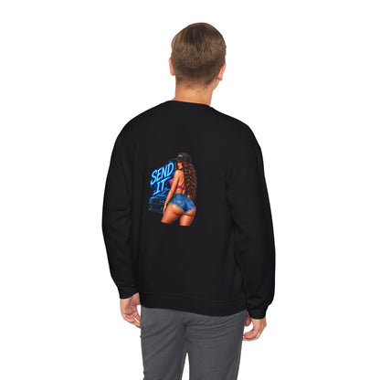 Send It — Back-Print Graphic Crewneck