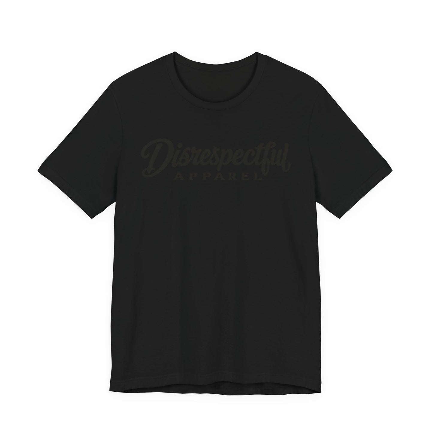 Disrespectful Apparel Script Logo — Graphic Tee