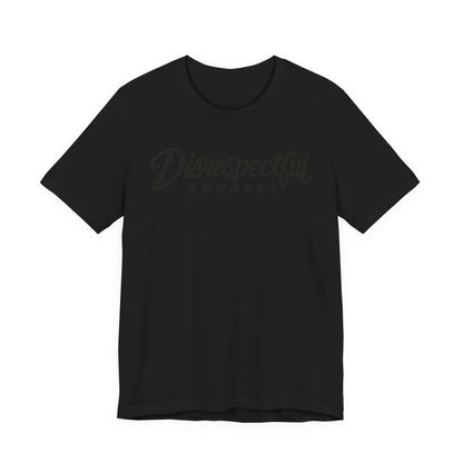 Disrespectful Apparel Script Logo — Graphic Tee
