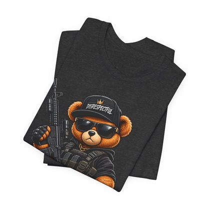 Tactical Bear — Disrespectful Military Graphic Tee