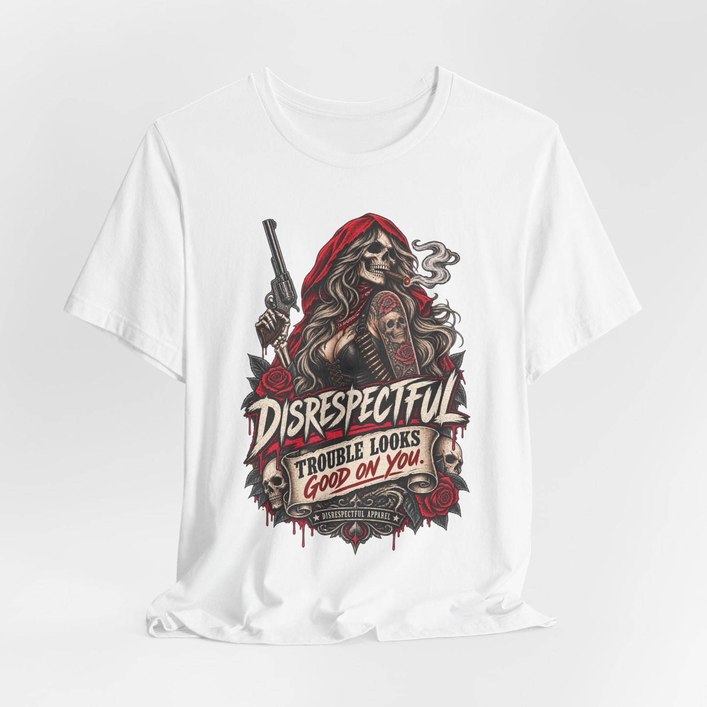 Disrespectful 'Trouble Looks Good On You' Graphic Tee