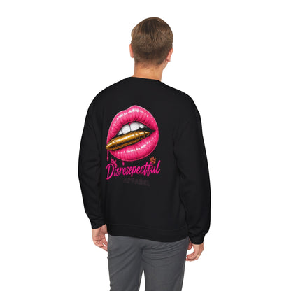 Kiss Kiss Bang Bang — Back-Print Graphic Crewneck