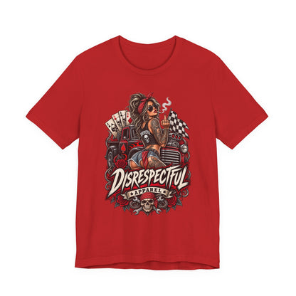Disrespectful Apparel Pin-Up Racing Tee