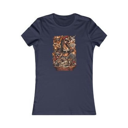 Skull Gambler — Women's Favorite Graphic Tee