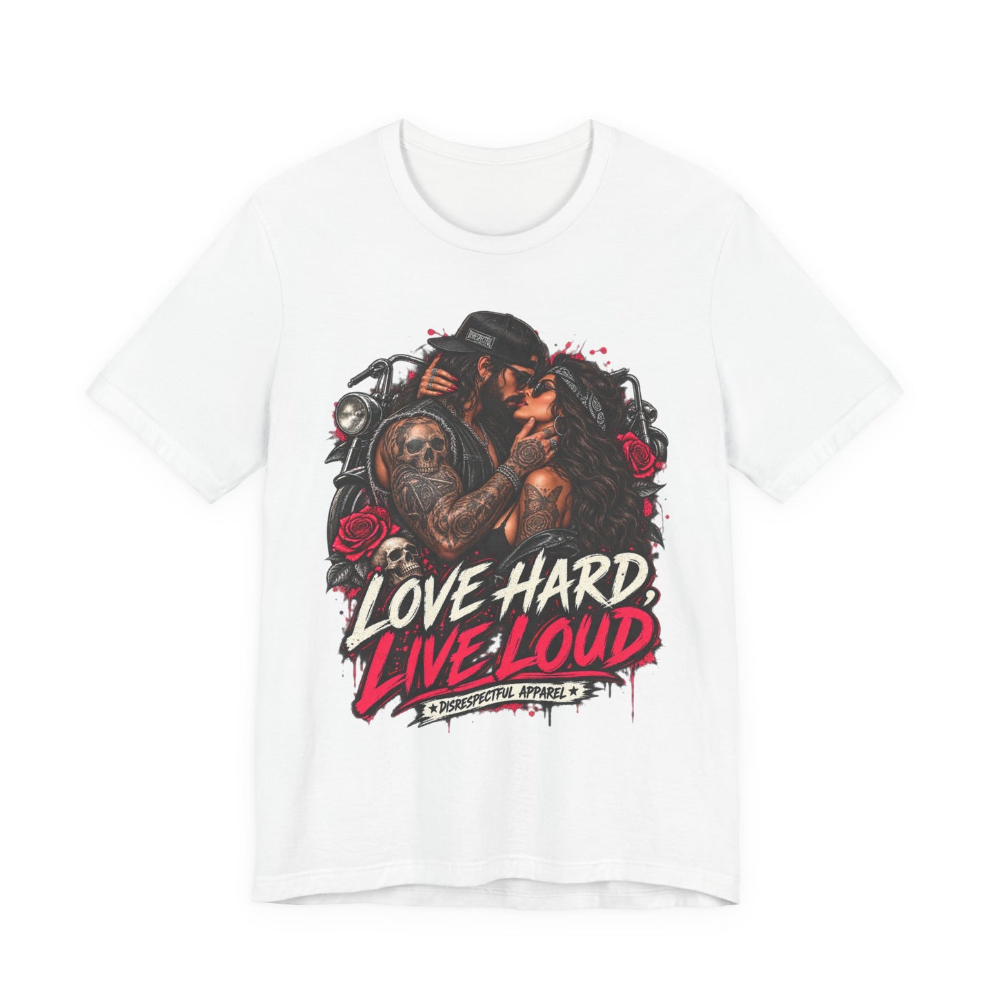 Love Hard Live Loud Graphic Tee