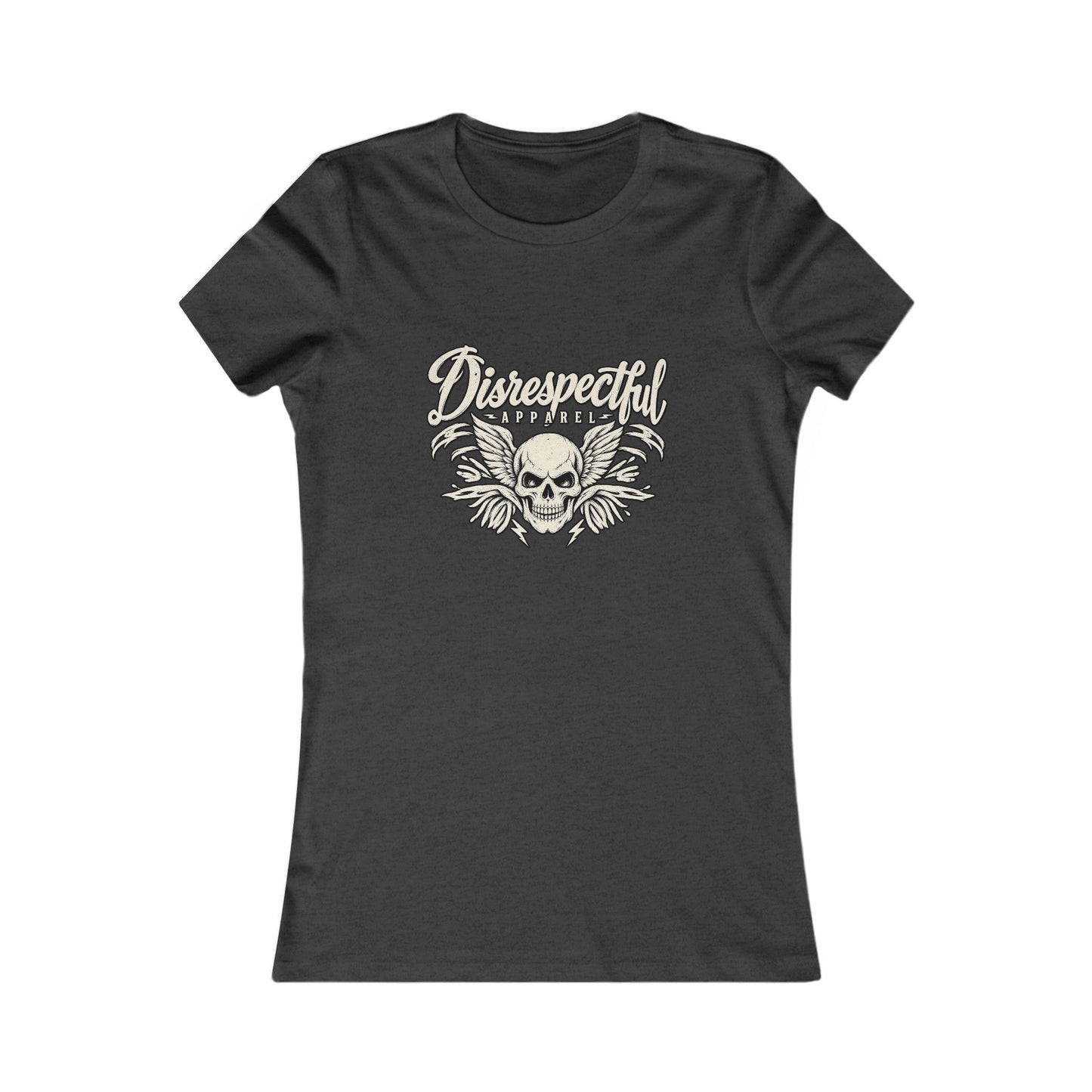 Disrespectful Apparel Skull — Women's Favorite Graphic Tee