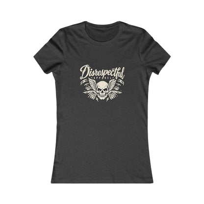 Disrespectful Apparel Skull — Women's Favorite Graphic Tee