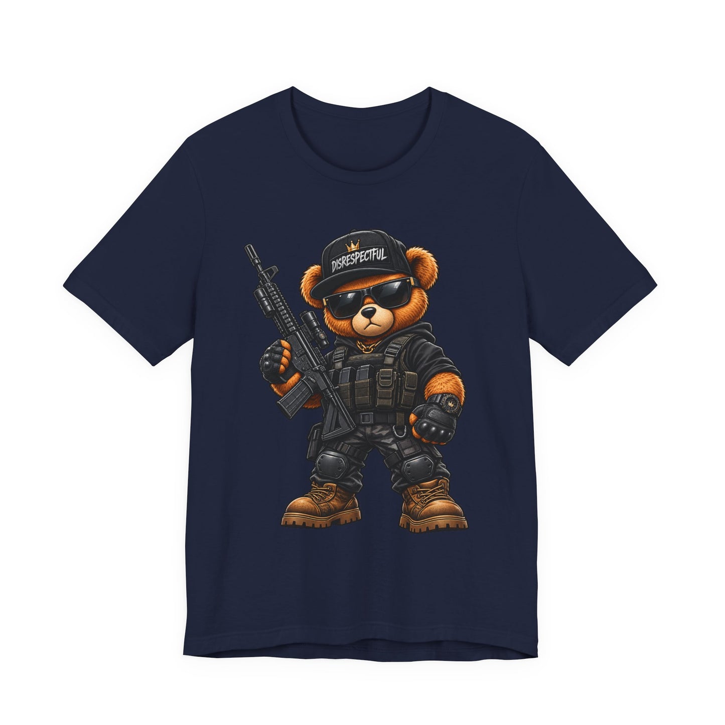 Tactical Bear — Disrespectful Military Graphic Tee