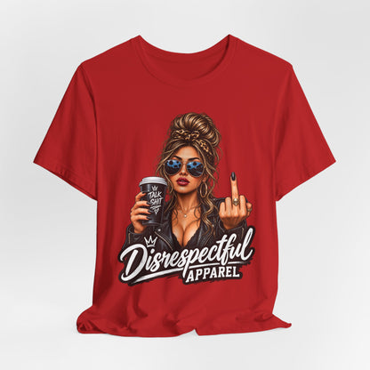 Coffee & Contempt — Black Graphic Tee