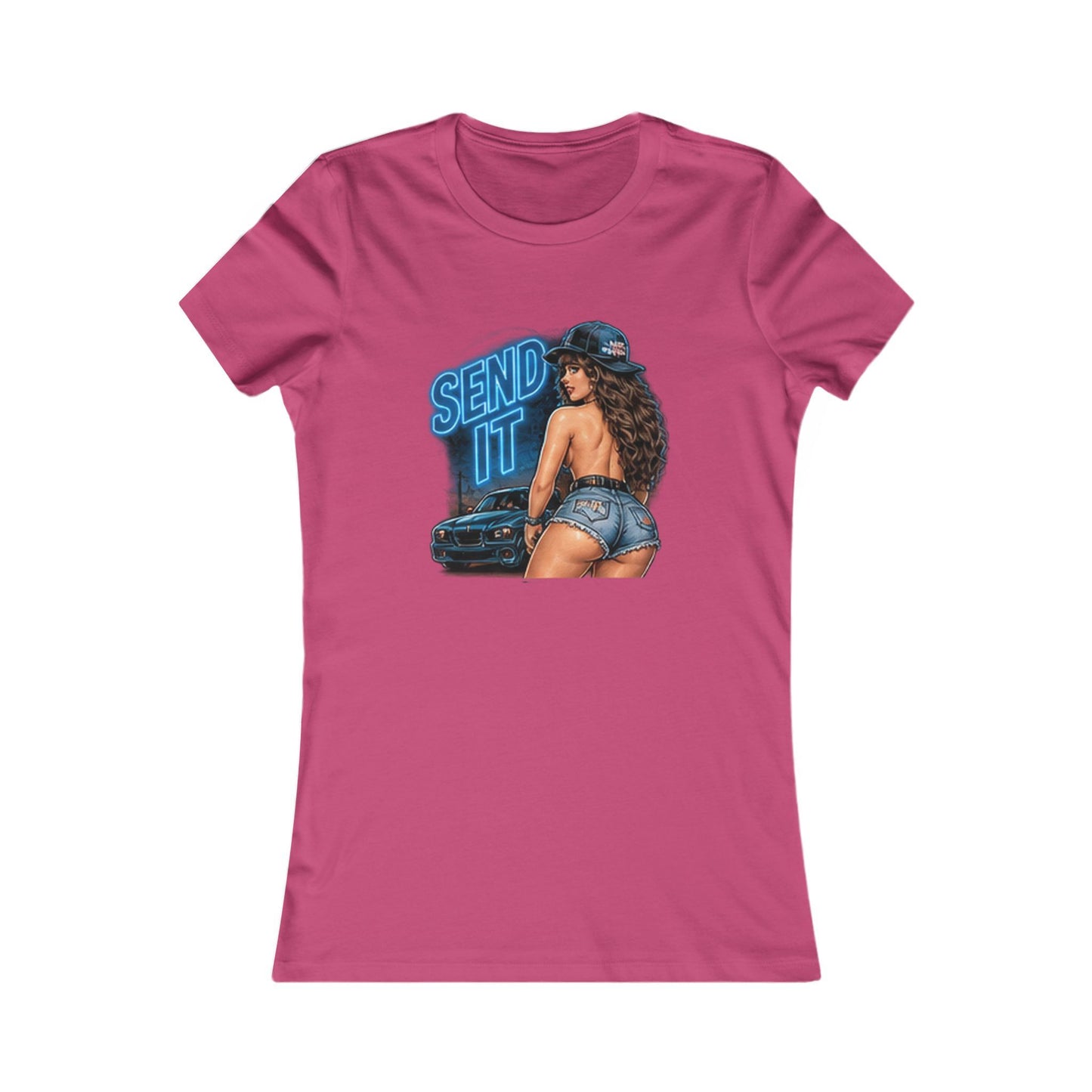 Send It Pin-Up — Women's Favorite Graphic Tee
