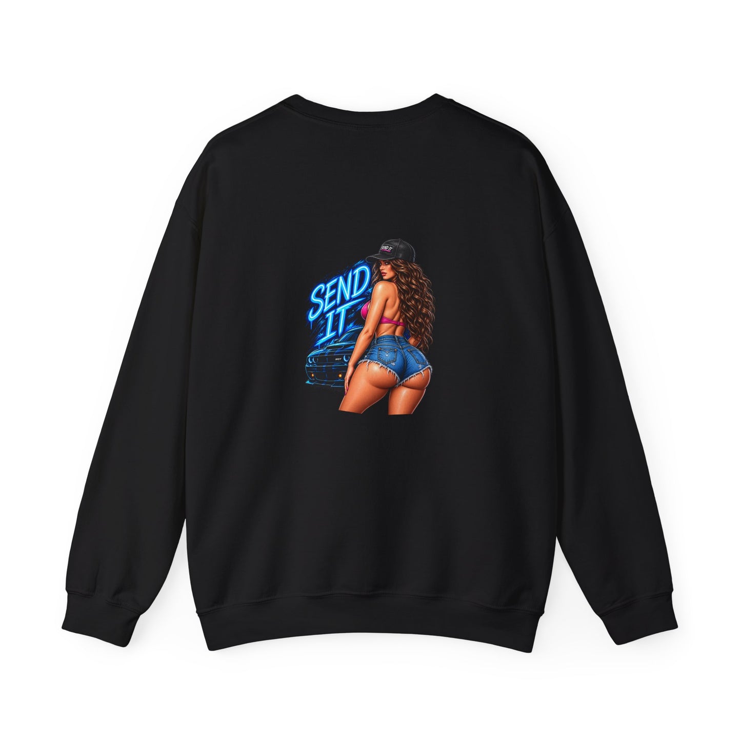 Send It — Back-Print Graphic Crewneck