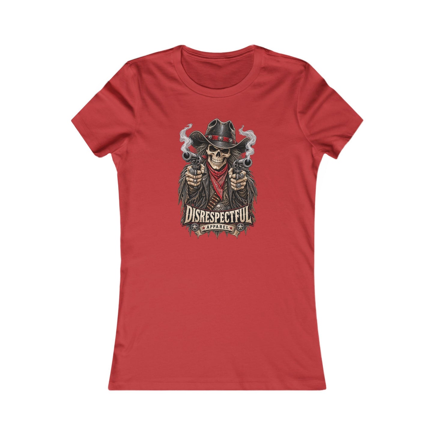 Skull Cowboy — Women's Favorite Graphic Tee