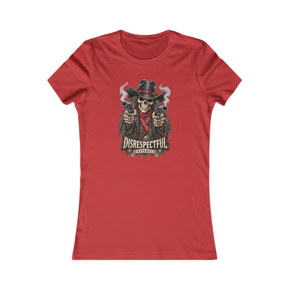 Skull Cowboy — Women's Favorite Graphic Tee