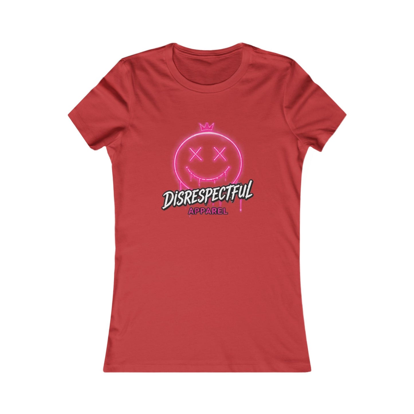 Pink Graffiti Smile — Women's Favorite Graphic Tee