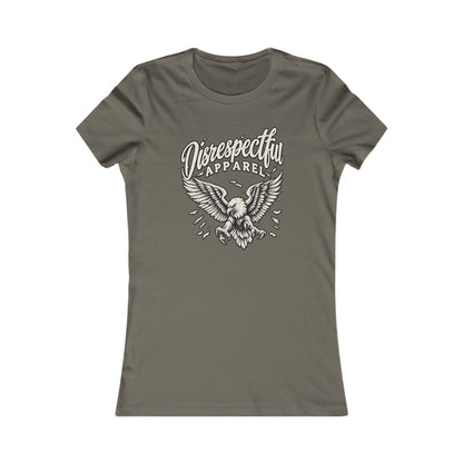 Disrespectful Apparel Eagle — Women's Favorite Graphic Tee